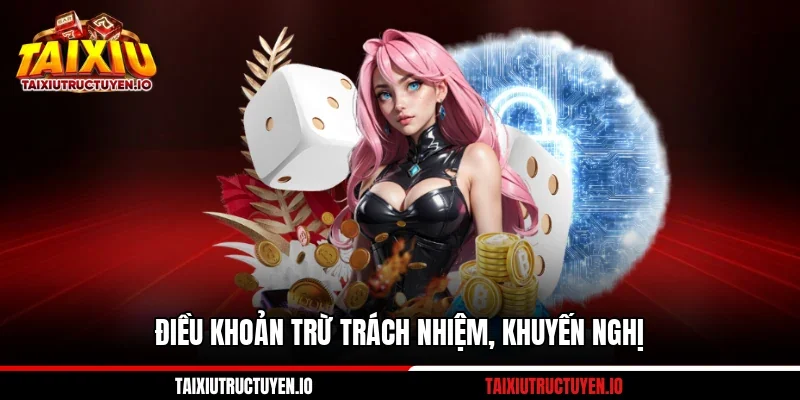 Điều khoản trừ trách nhiệm, khuyến nghị